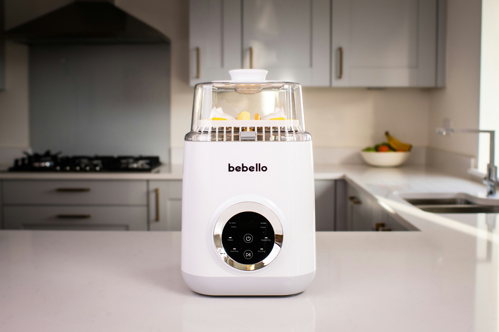 Baby Sterilisator im Haushalt